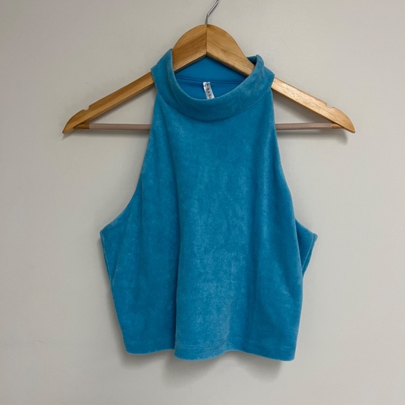 Fabletics Terry Built-In Bra Tank - Picture 2 of 5